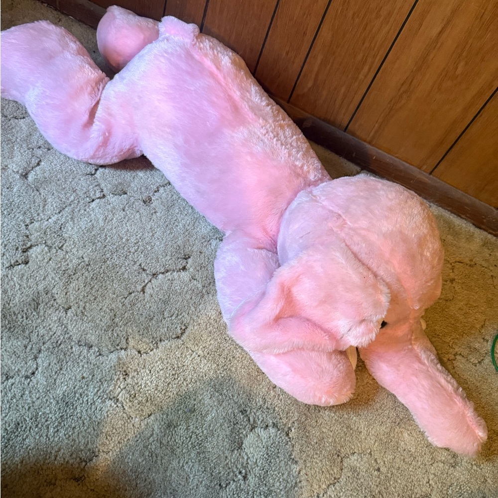 Source Unknown Pink Stuffed Animal